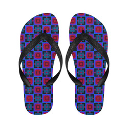 sweet little pattern E by FeelGood Flip Flops for Men/Women (Model 040)