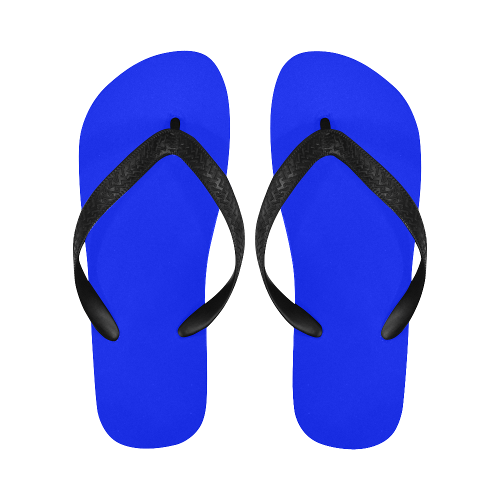 Only one Color: Royal Blue Flip Flops for Men/Women (Model 040)