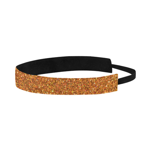 gold glitter Sports Headband