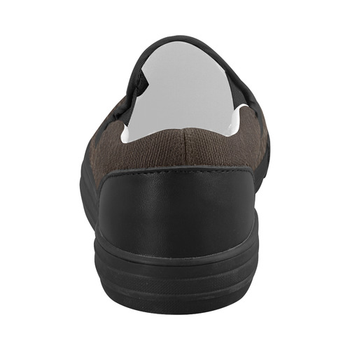 Leather-Look Zodiac Libra Women's Slip-on Canvas Shoes (Model 019)