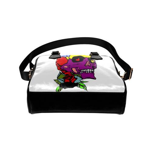 A Skull of Love by Popart Lover Shoulder Handbag (Model 1634)