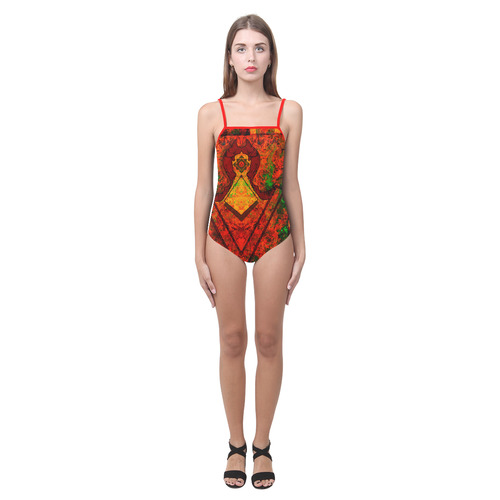 Forged in Fire Strap Swimsuit ( Model S05)