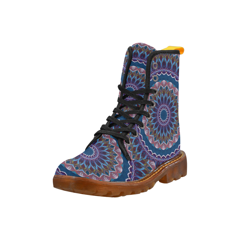 amazing mandala 18 A by JamColors Martin Boots For Women Model 1203H