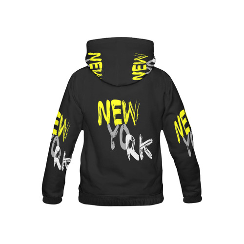 New York by Artdream All Over Print Hoodie for Kid (USA Size) (Model H13)