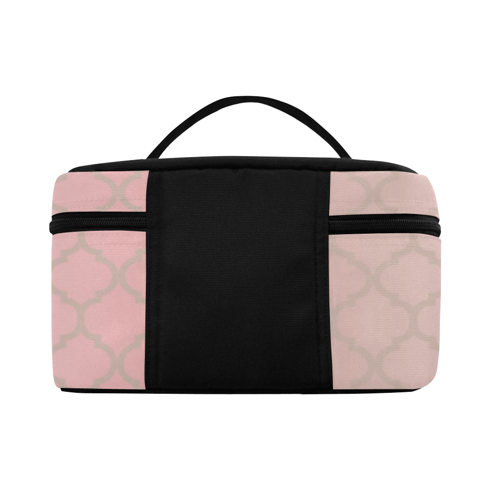 "Pretty in Pink" Cosmetic Bag/Large (Model 1658)