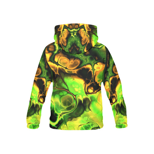 gorgeous Fractal 173 All Over Print Hoodie for Kid (USA Size) (Model H13)