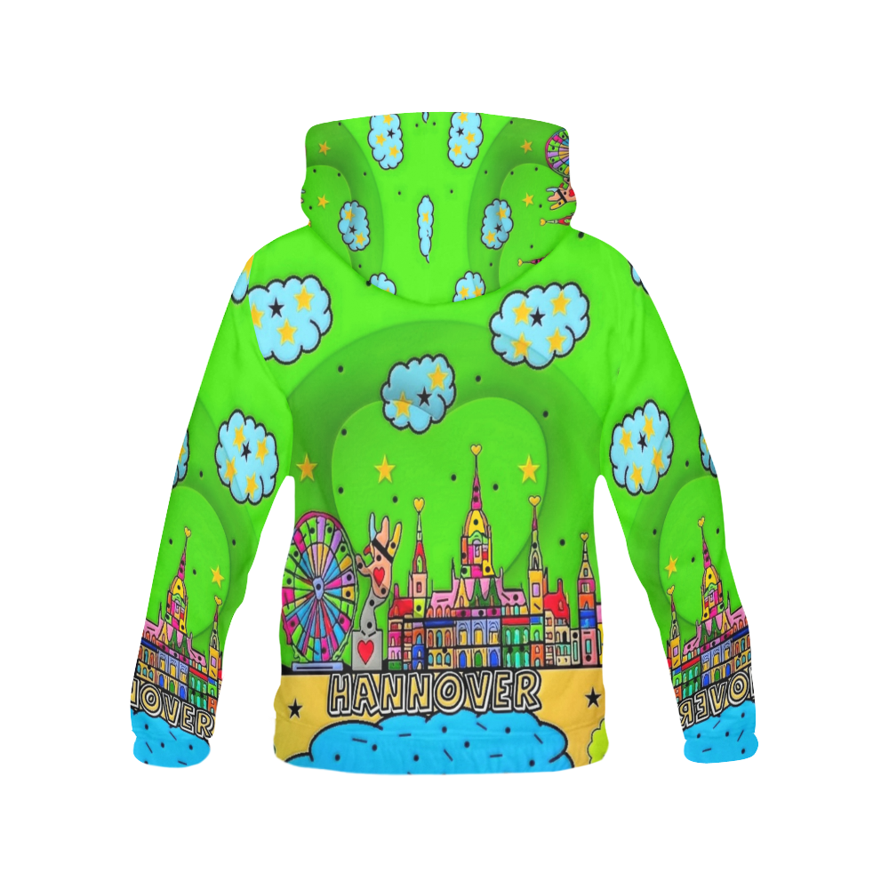 Hannover by Nico Bielow All Over Print Hoodie for Men (USA Size) (Model H13)