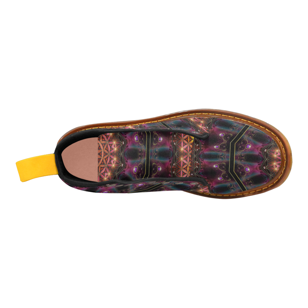 Flower Of Life Jewel Kaleidoscope Martin Boots For Women Model 1203H