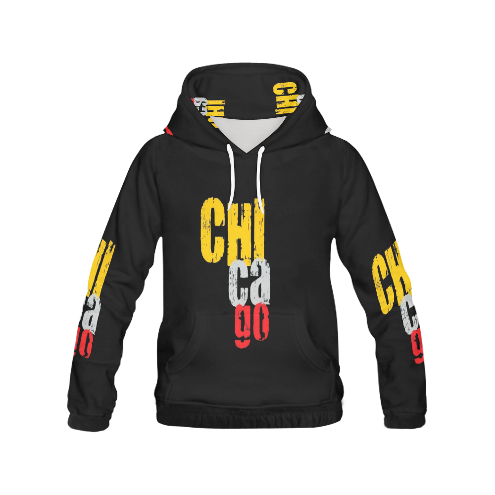 Chicago by Artdream All Over Print Hoodie for Men (USA Size) (Model H13)