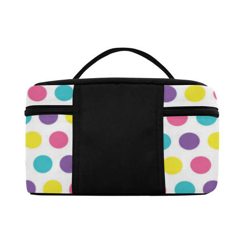 Polka Dot Cosmetic Bag/Large (Model 1658)