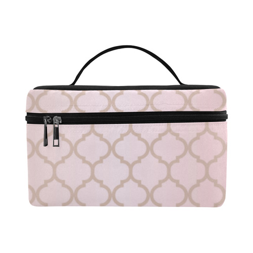 "Pretty in Pink" Cosmetic Bag/Large (Model 1658)