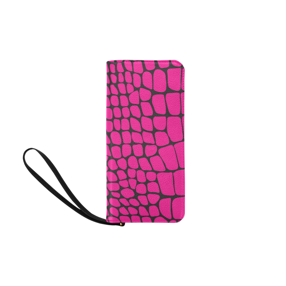 Wild About Pink Women's Clutch Purse (Model 1637)