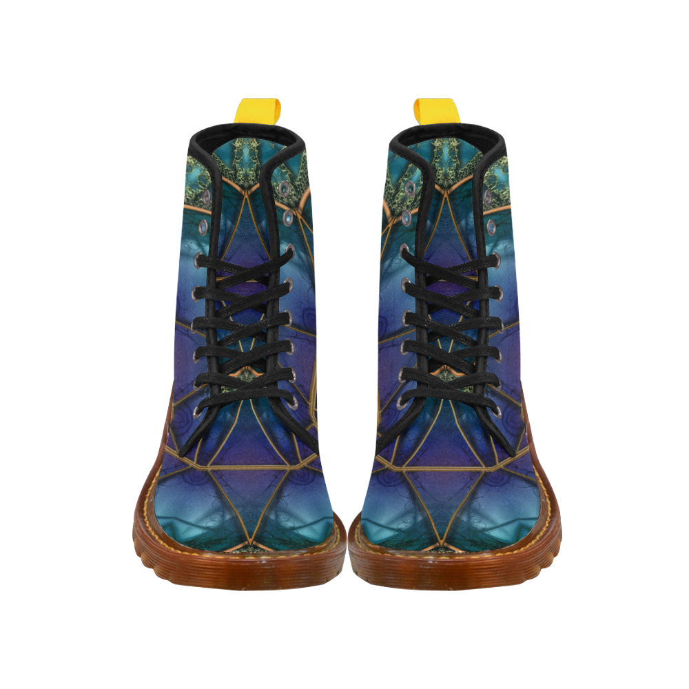 Moon Stone Mandala Martin Boots For Women Model 1203H