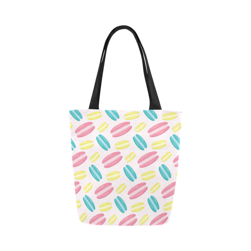 "Take me To the Macaroons" Canvas Tote Bag (Model 1657)