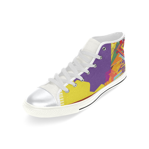 High-Tech High Top Canvas Shoes for Kid (Model 017)
