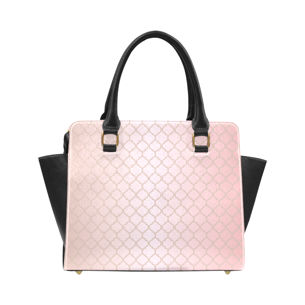 "Pretty in Pink" Classic Shoulder Handbag (Model 1653)