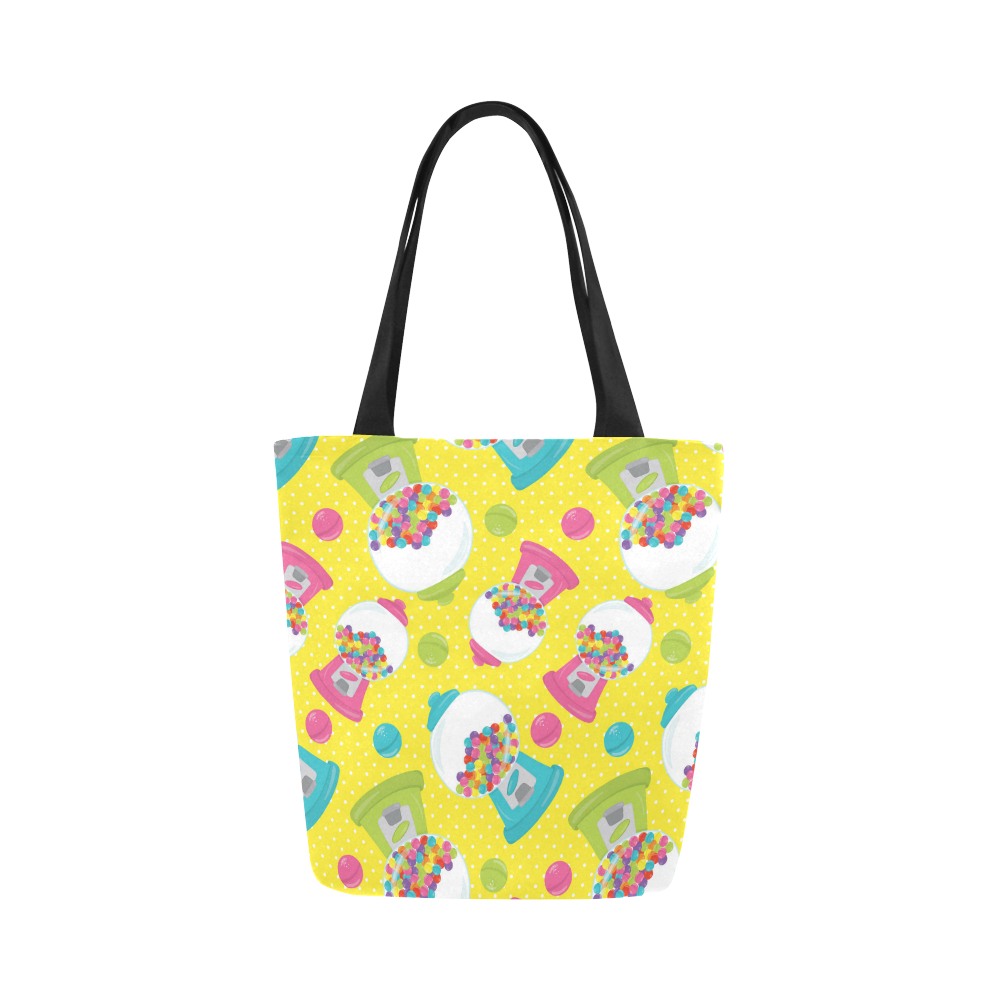 Bubble Gum Machine Canvas Tote Bag (Model 1657)