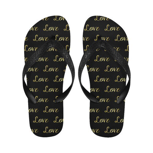 "Love" Flip Flops for Men/Women (Model 040)