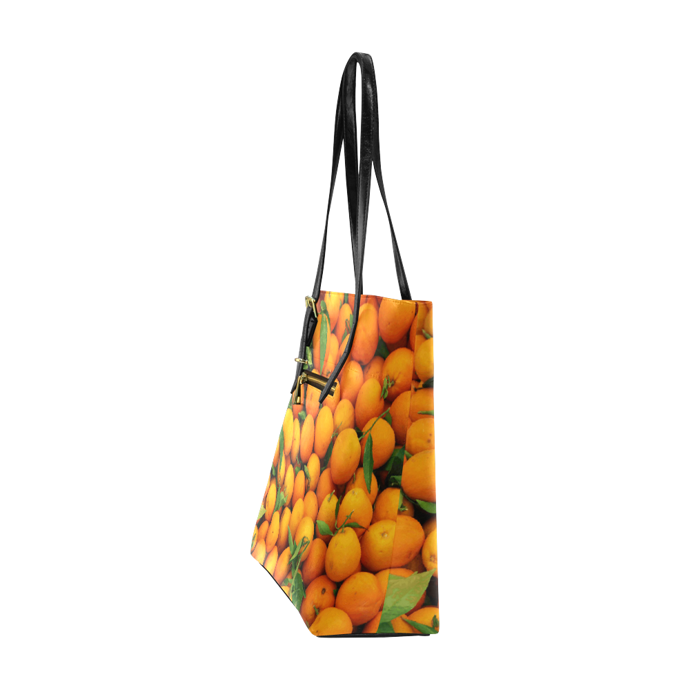 Oranges Fruit Euramerican Tote Bag/Small (Model 1655)
