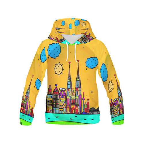 Colone by Nico Bielow All Over Print Hoodie for Men (USA Size) (Model H13)