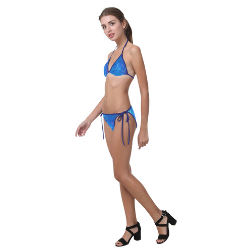 Jellyfish Party Custom Bikini Swimsuit (Model S01)