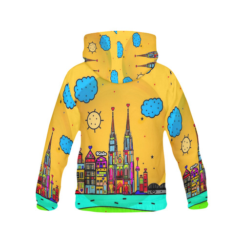 Colone by Nico Bielow All Over Print Hoodie for Men (USA Size) (Model H13)