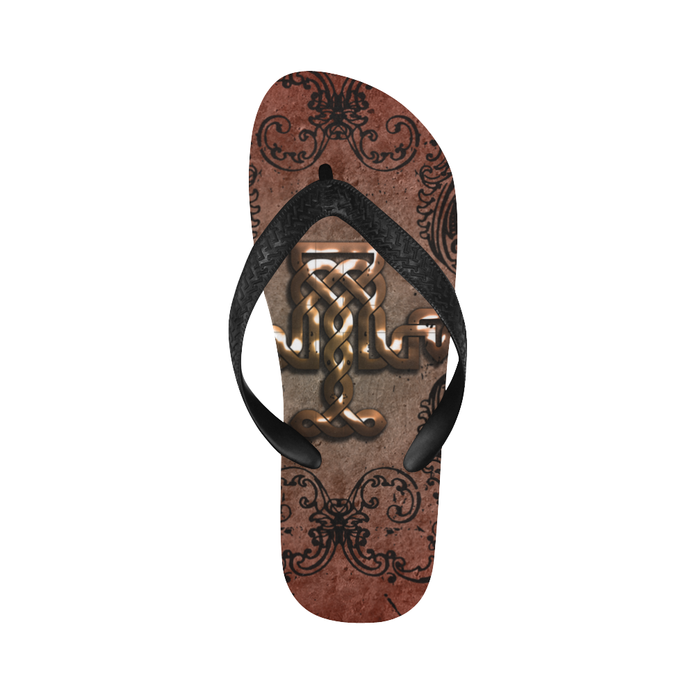 The celtic knot Flip Flops for Men/Women (Model 040)