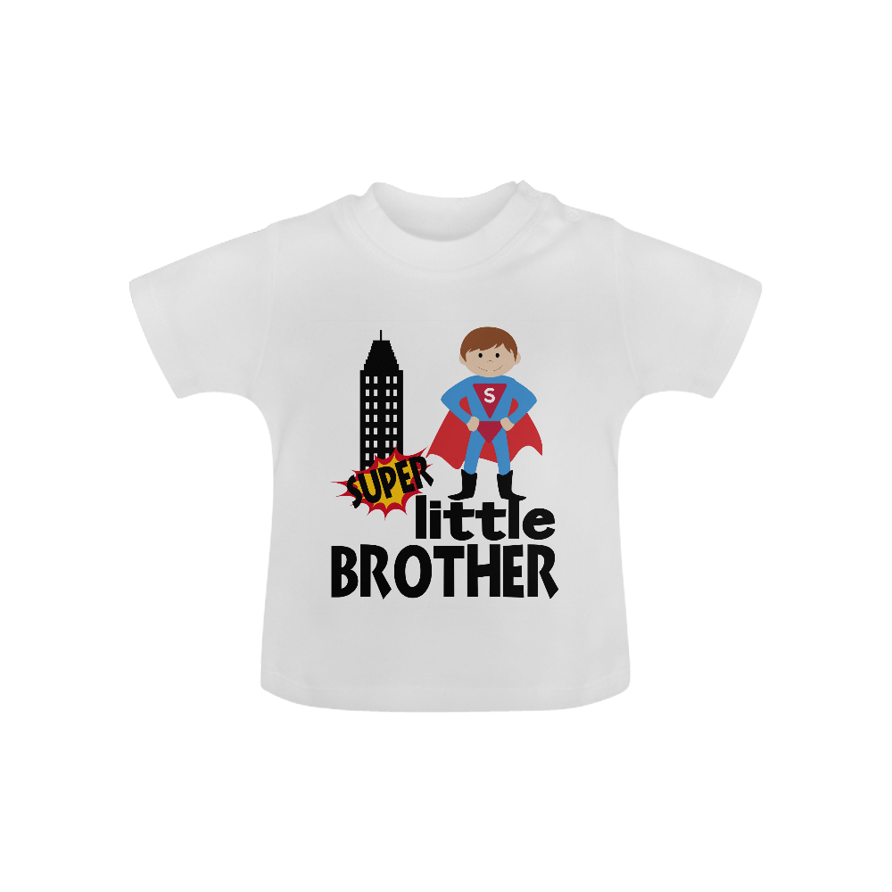 Superhero Little Brother Baby Classic T-Shirt (Model T30)