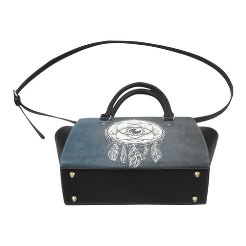 abstract Classic Shoulder Handbag (Model 1653)