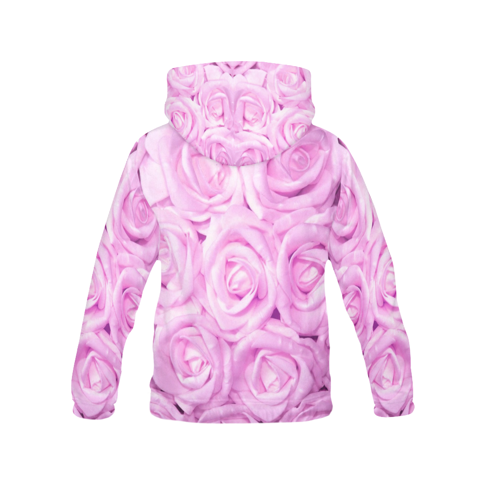 gorgeous roses F All Over Print Hoodie for Women (USA Size) (Model H13)