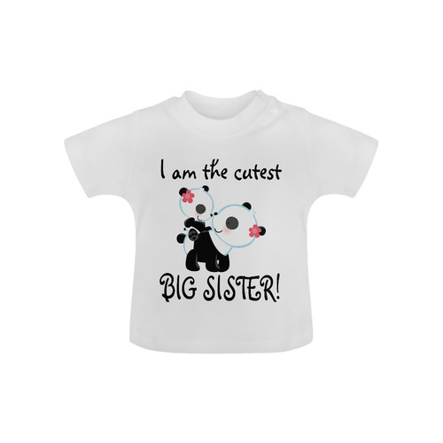 Cutest Big Sister Panda Baby Classic T-Shirt (Model T30)