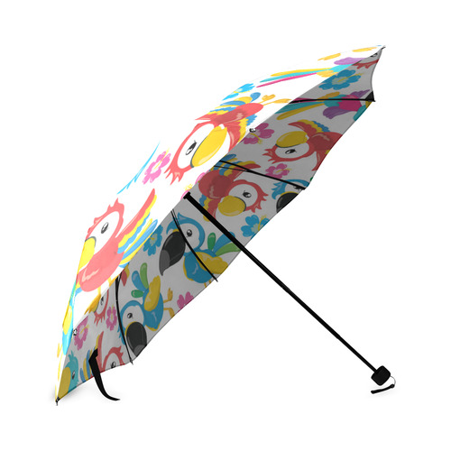 Tropical Birds Foldable Umbrella (Model U01)