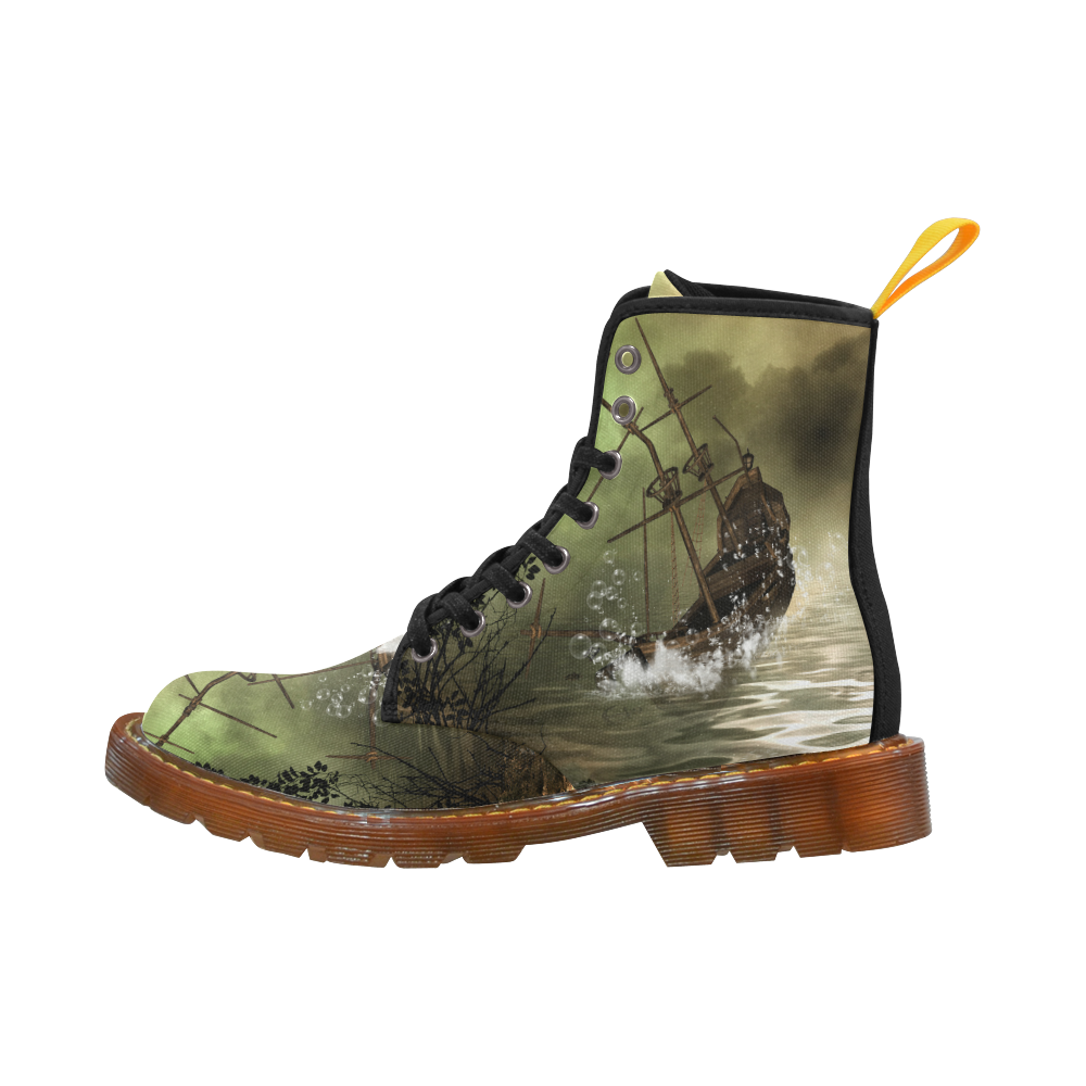 Ship wreck in the night Martin Boots For Men Model 1203H