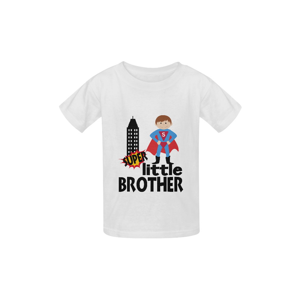 Superhero Little Brother Kid's  Classic T-shirt (Model T22)