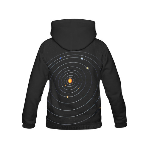 Our Solar System All Over Print Hoodie for Men (USA Size) (Model H13)