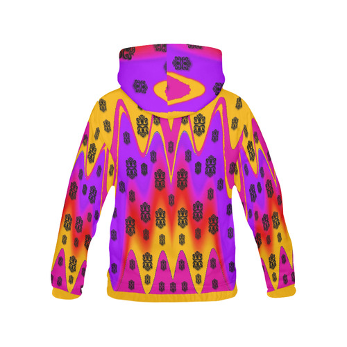 The Big City All Over Print Hoodie for Women (USA Size) (Model H13)