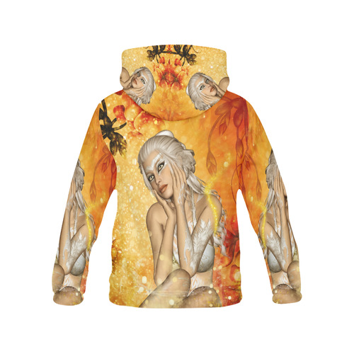 Wonderful fairy All Over Print Hoodie for Women (USA Size) (Model H13)