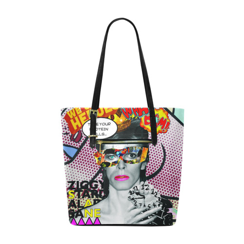 Super Bowie Euramerican Tote Bag/Small (Model 1655)