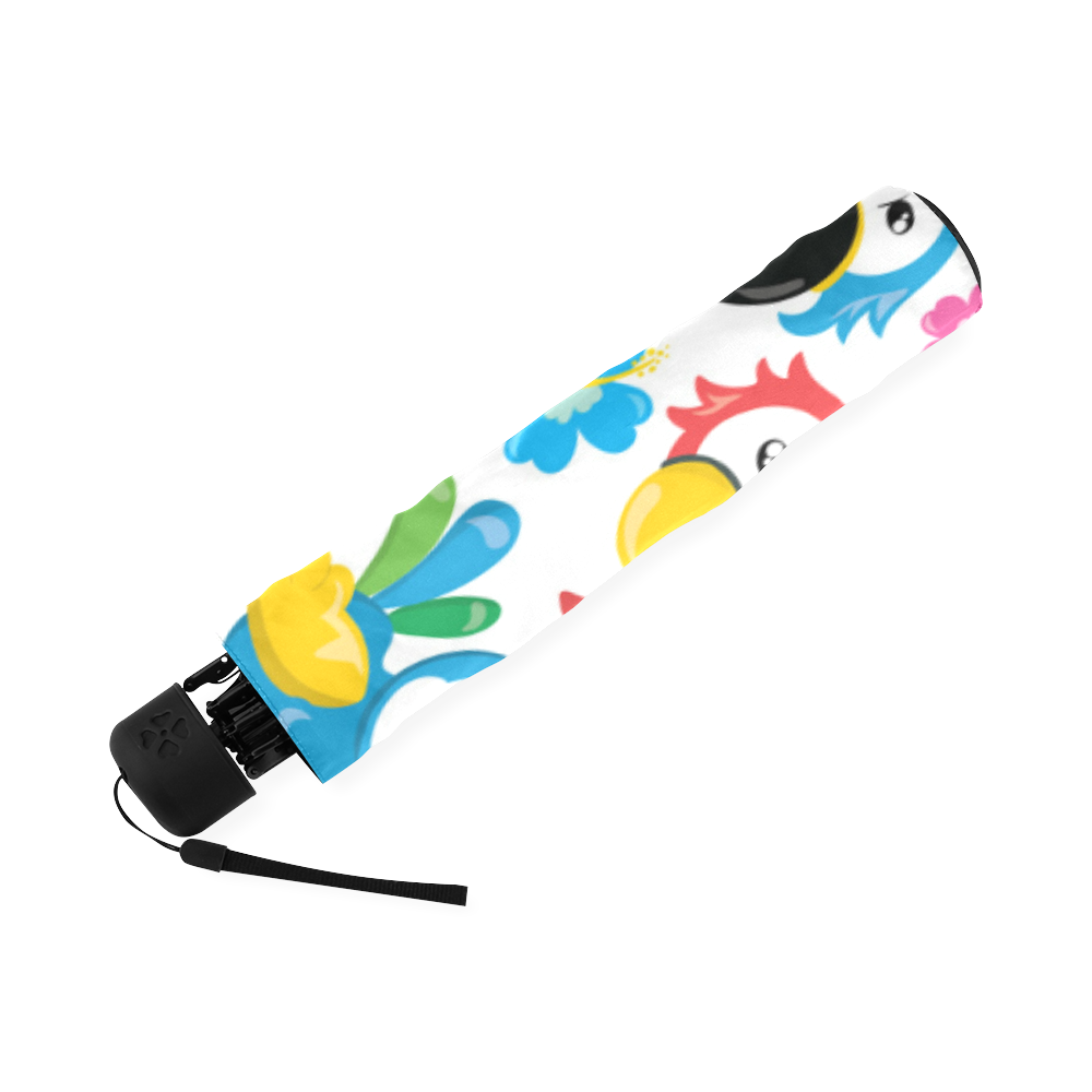 Tropical Birds Foldable Umbrella (Model U01)