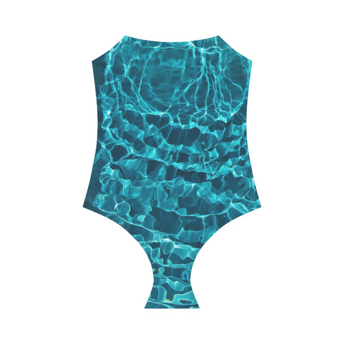 Aqua ripples Strap Swimsuit ( Model S05)