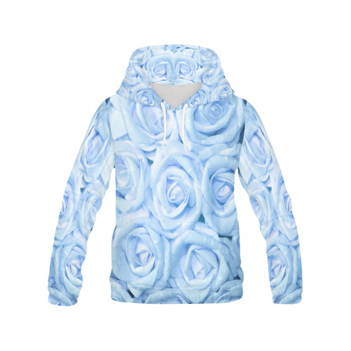 gorgeous roses D All Over Print Hoodie for Women (USA Size) (Model H13)