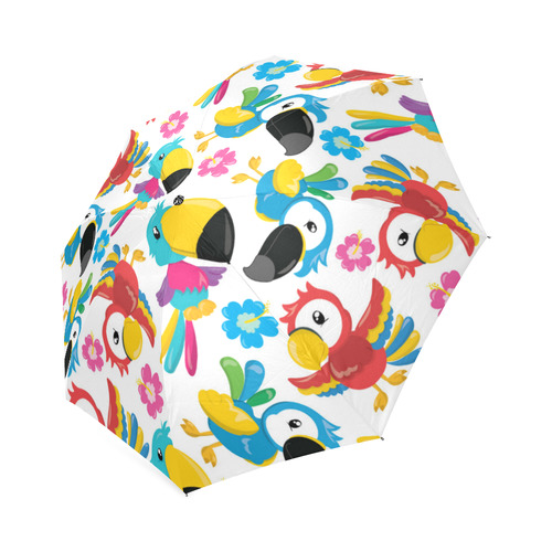 Tropical Birds Foldable Umbrella (Model U01)