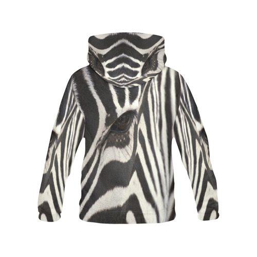 Zebra All Over Print Hoodie for Men (USA Size) (Model H13)