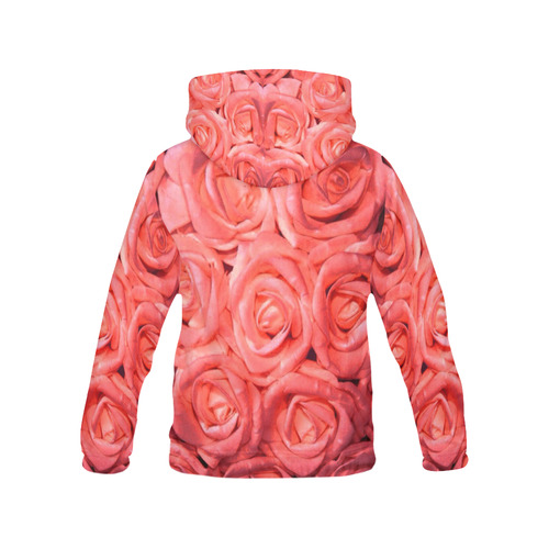 gorgeous roses I All Over Print Hoodie for Women (USA Size) (Model H13)