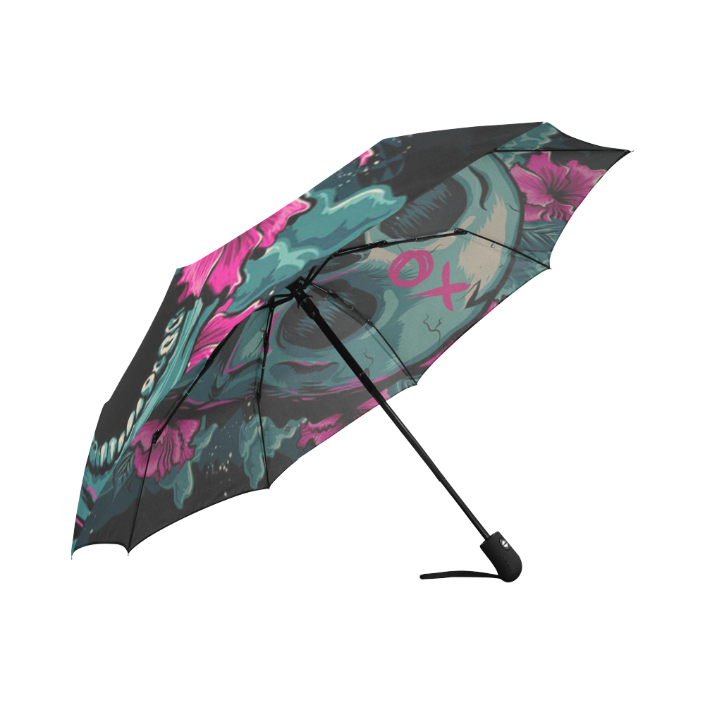 Skull Auto-Foldable Umbrella (Model U04)