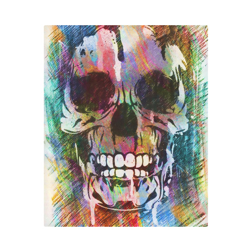 Lightning Skull by Popart Lover Duvet Cover 86"x70" ( All-over-print)