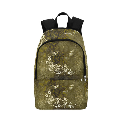 Fantasy birds with leaves Fabric Backpack for Adult (Model 1659)