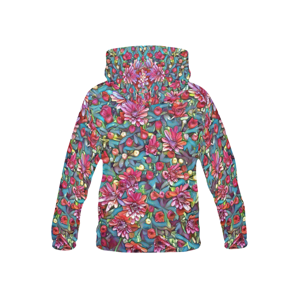 lovely floral 31A All Over Print Hoodie for Kid (USA Size) (Model H13)