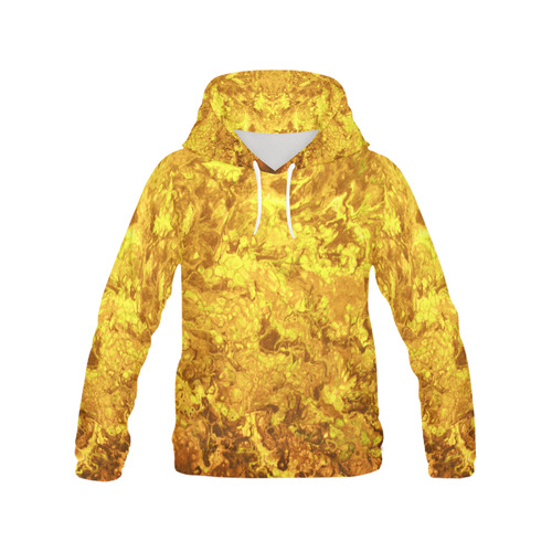 Prospector Veins All Over Print Hoodie for Women (USA Size) (Model H13)