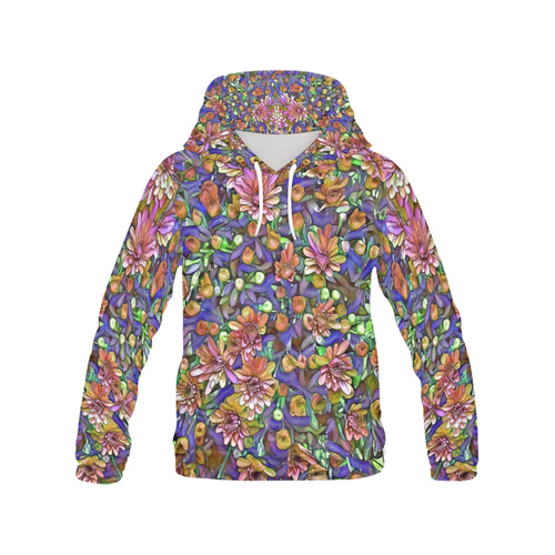 lovely floral 31B All Over Print Hoodie for Men (USA Size) (Model H13)